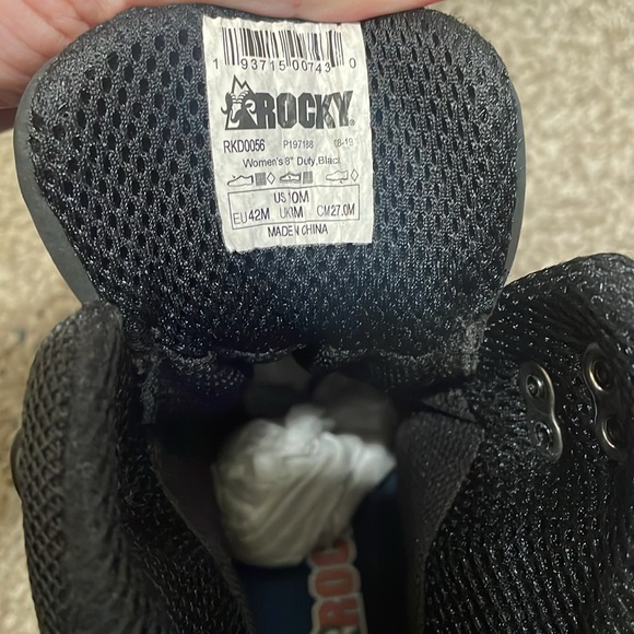 Rocky Boots Code Blue Women’s Tactical Work Boots size 10 - Picture 4 of 7